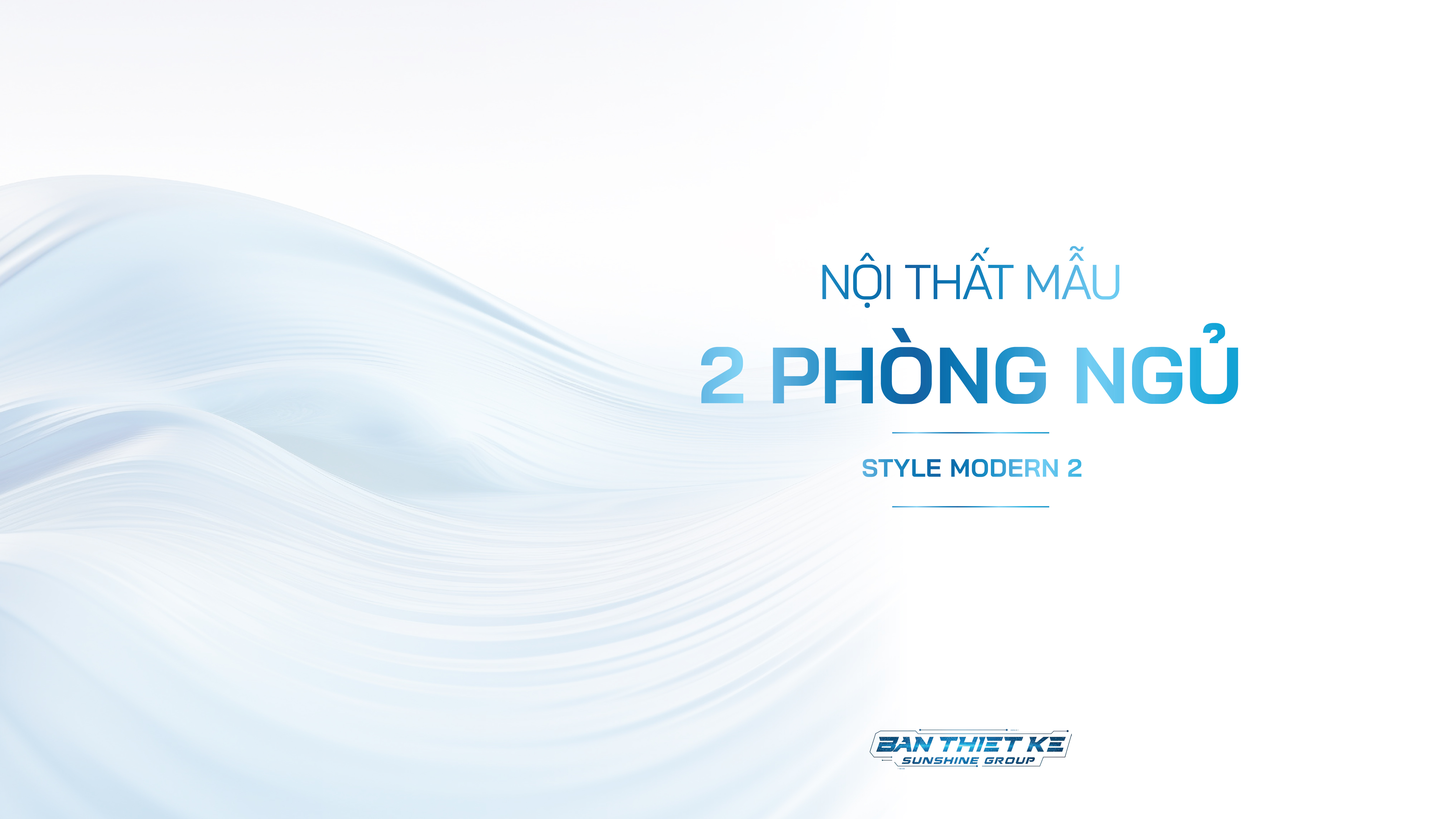 Thiết kế căn hộ 2 phòng ngủ Sunshine River Park 2